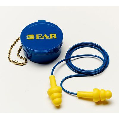 3M™ 340-4002 E-A-R™ UltraFit™ 耳塞(帶線膠盒)(黃)