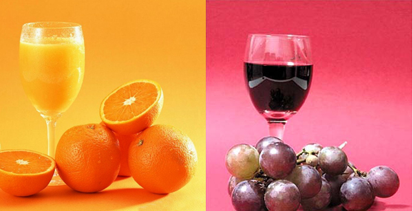 喝葡萄汁比橙汁更健康